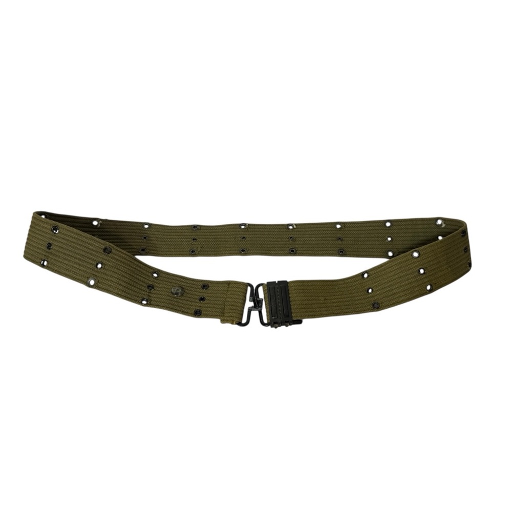 WW2 Japanese Green Ammo Belt 42" Long‎ Marked Japan 46 Vintage
